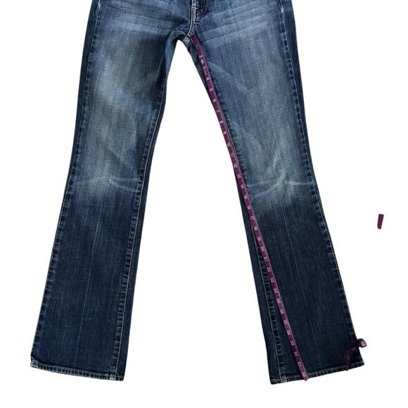 DPD Bootcut Jeans Women's Sz 27 Y2K Embroidered pockets 90s Vintage Retro - Picture 10 of 11